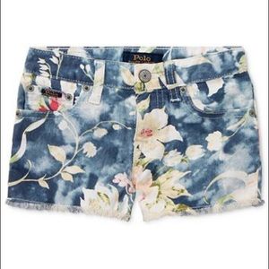 Polo Ralph Lauren
Floral-Print Cotton Shorts